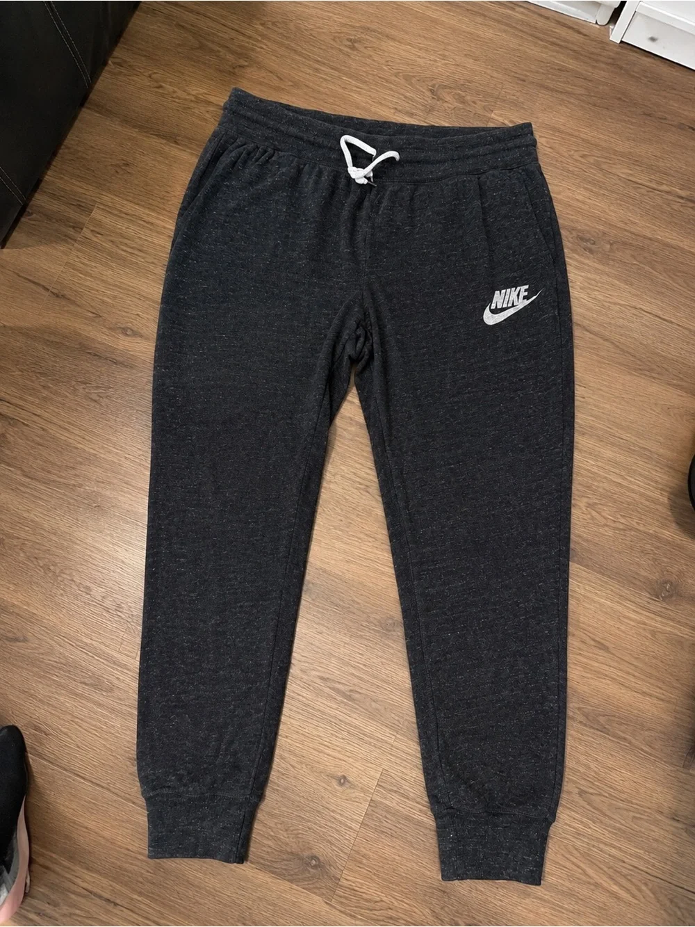 Nike Black Women’s Athleisure Jogger Set with Logo